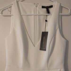 NWT Beautiful white dress from BCBGmaxazria.